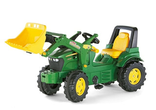 Pedal tractor with front loader, John Deere Rolly Toys