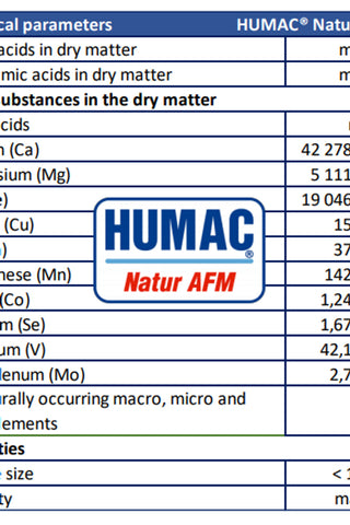 Animal Supplement HUMAC® NATUR AFM 25kg