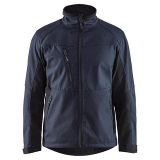 BLAKLADER 49502516 Softshell Jacket, Dark Navy/Black