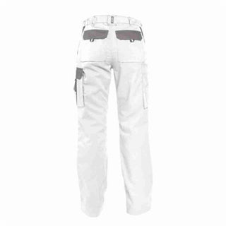 Dassy BOSTON Two-Tone Painters/Decorators Work Trousers White/Grey