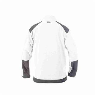 Dassy KAZAN Two-Tone Painter/Decorators Fleece Jacket White/Grey