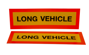 Sign - Long Vehicle (Set Of Two)