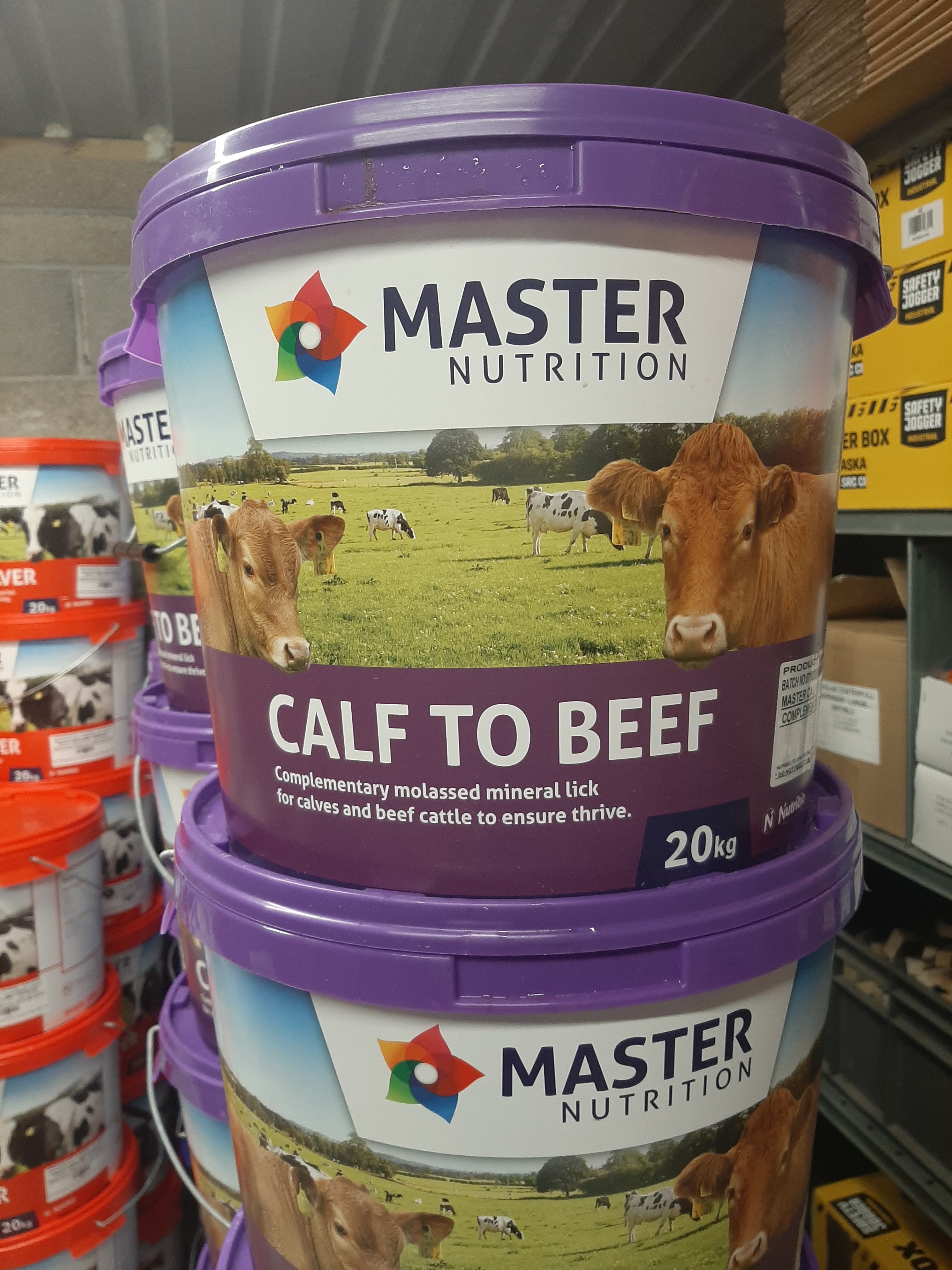 Master Calf / Beef Mineral Block 20kg