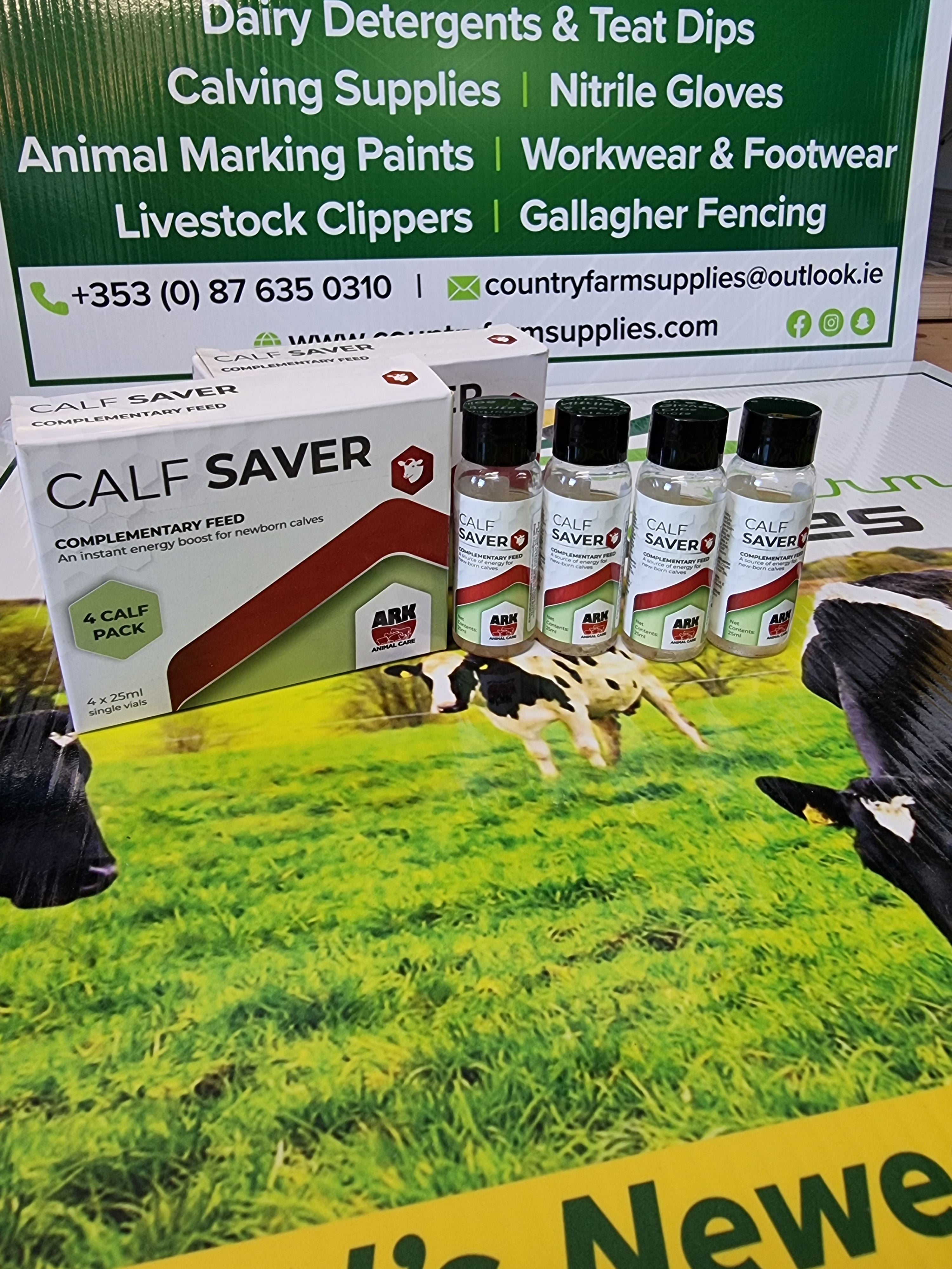 Calf Saver (4 x 25ml Bottles)