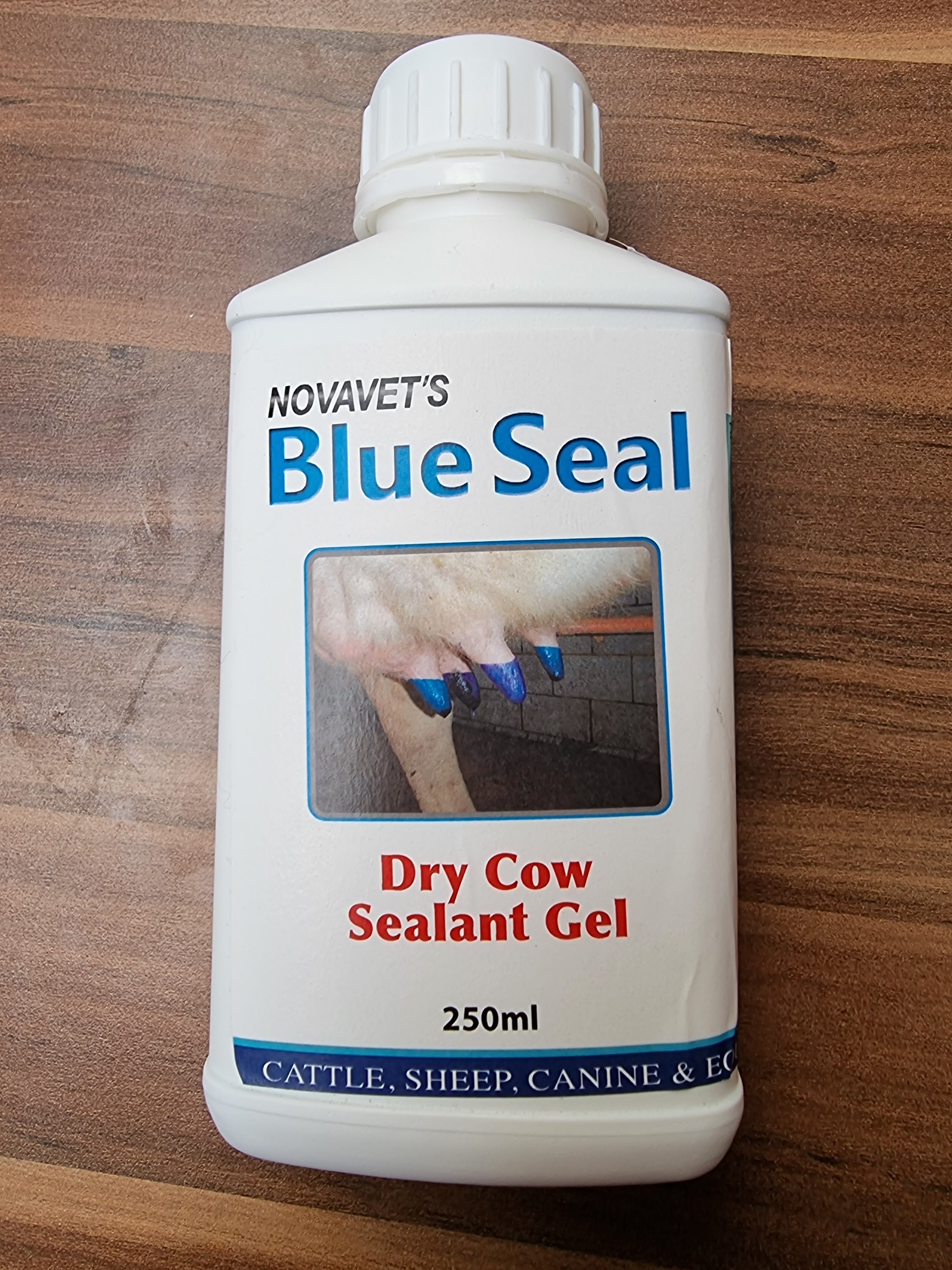 BLUE SEAL DRY COW SEALANT GEL 250ML NOVAVET