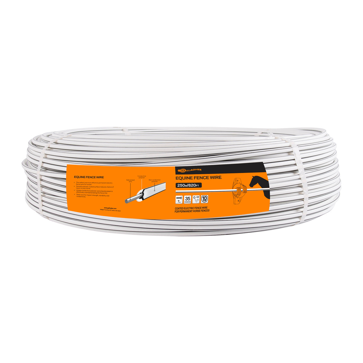 Gallagher Equifence Equine Fencer Wire 250m