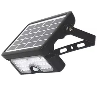LUCECO OUTDOOR LED SOLAR WALL LIGHT WITH PIR SENSOR BLACK 550LM