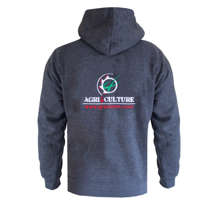 AGRI is our CULTURE Hoodie Charcoal Grey